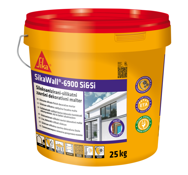 Fasadni malter Sika ThermoCoat-690 SI&SI R-2 25kg - Slika 1