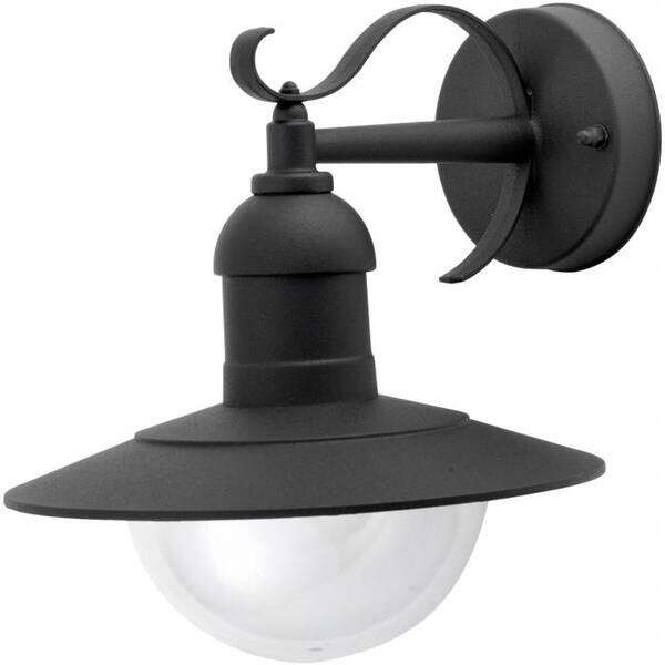 Fenjer zidna lampa Imperial 1xE27 Crna IP44 240x270mm - Slika 1