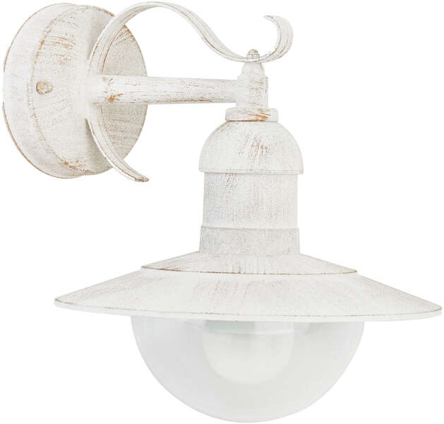 Fenjer zidna lampa Imperial 1xE27 IP44 Antik-Bela - Slika 1