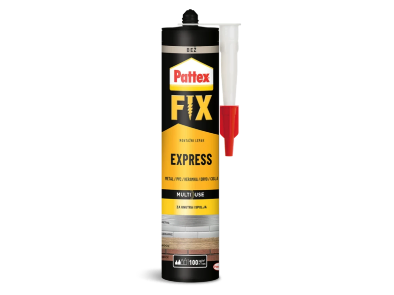 Fix Express 375gr - Montažni lepak na bazi rastvarača - Slika 1