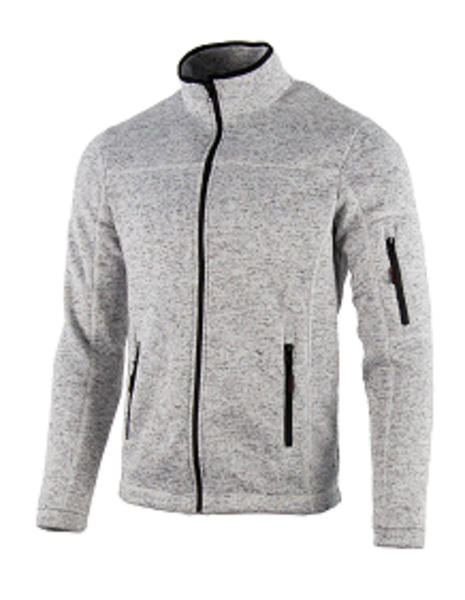 Flis jakna DYNAMIC muška, siva - Slika 1