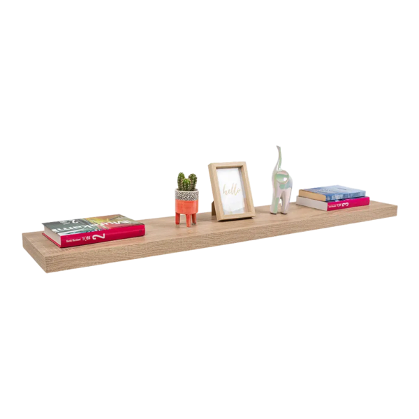 FS 118/24 Samonoseca polica 118x23,5 cm hrast sonoma - Slika 2