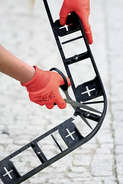 Graničnik za travnjak - crni 45mm x 8m - Slika 4