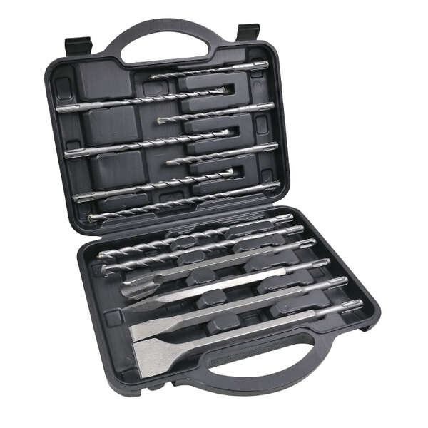 SDS+ burgije i dleta za beton 13 kom. ISKRA - Slika 1