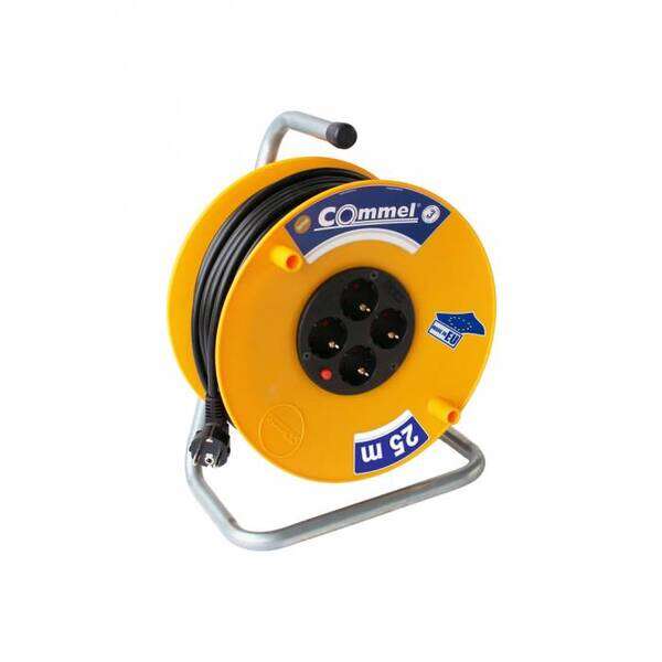 Kabl sa motalicom PVC bubanj H05VV-F 3x1.5 25m - Slika 1