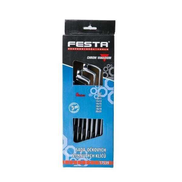 Ključevi okasti komplet 6-22mm FESTA - Slika 2