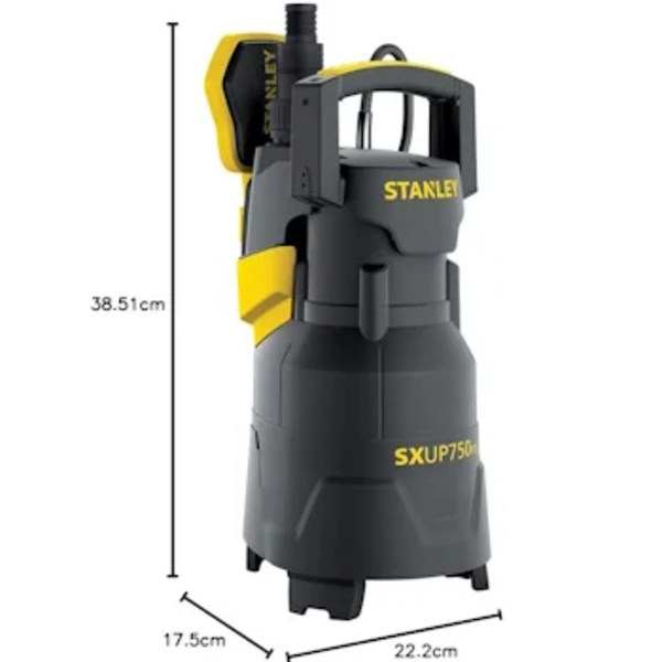 Kombinovana potopna pumpa 750W 13.500l Stanley - Slika 3