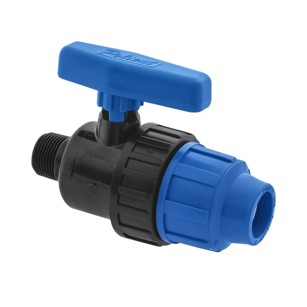 Kompresiona slavina PN 10 sa spoljnim navojem 25x3/4'' - Slika 1