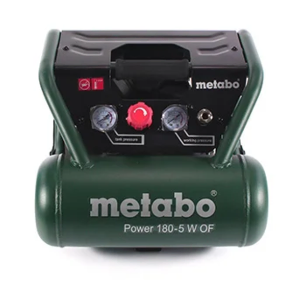 Kompresor Power 180-5 W OF bezuljni 5L Metabo - Slika 5