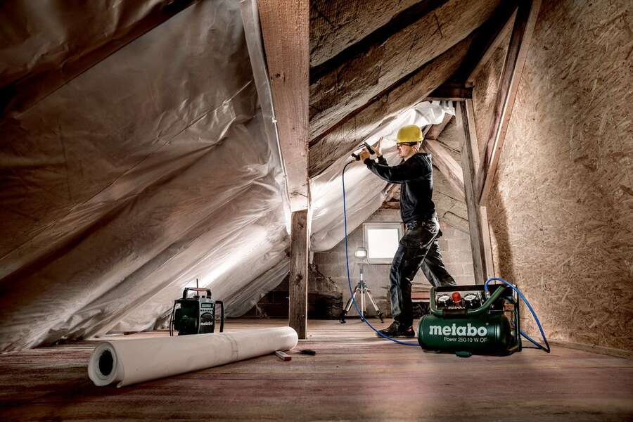 Kompresor Power 250-10 W OF bezuljni 10L Metabo - Slika 2