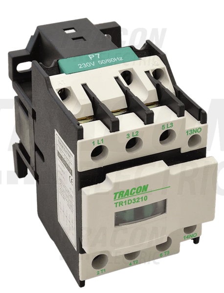 Kontaktor 660V 50Hz 18A 7.5kW 230V AC 3×NO+1×NO - Slika 1