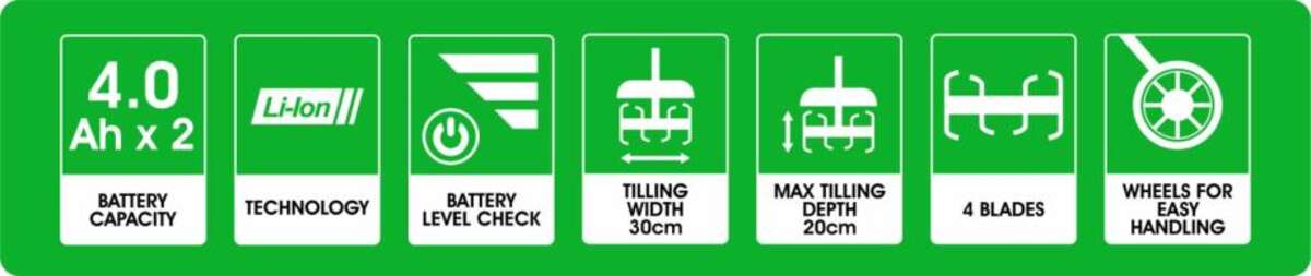 Kopačica akumulatorska 2x20V SF8G601 ADK - Slika 5