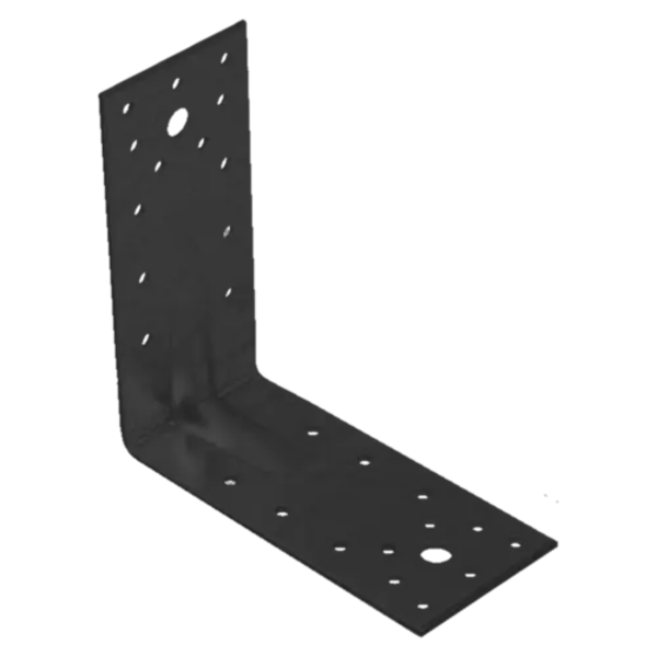 KP5 Crna ojačana spojnica 140x140x65x2,5 mm - Slika 1