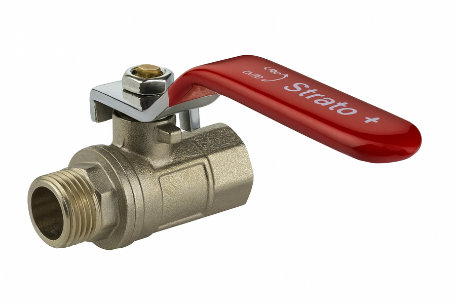 Kugla ventil sa ispustom Ž-Ž  ručka Ni - 3/4" - Slika 1