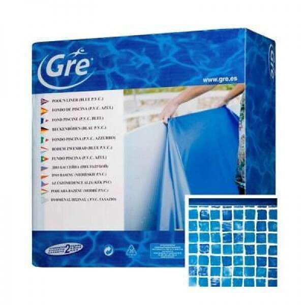 Lajneri imitacija mozaika za ovalne bazene GRE 8.0 x 4.7 x 1.32 - Slika 1