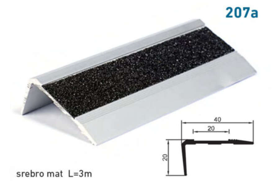 Lajsna za stepeništa i keramiku 207A - Slika 1