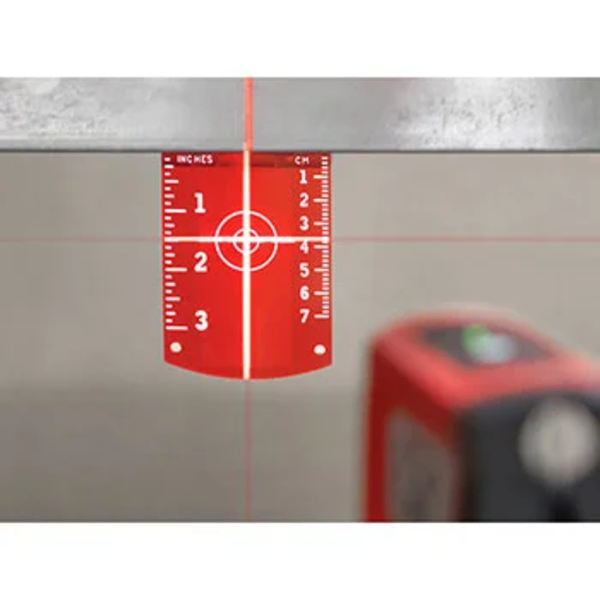 Laserska meta crvena za laserske nivelatore K845C Kapro - Slika 2