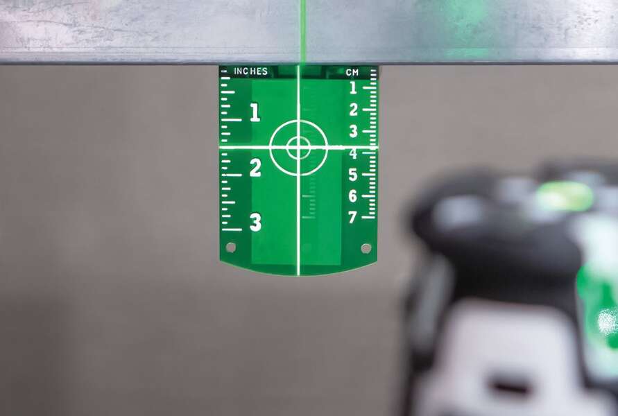 Laserska meta zelena za laserski nivelator K845G Kapro - Slika 2