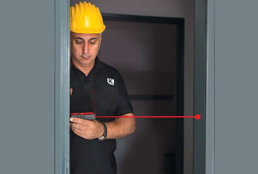 Laserski daljinome 30m Kaprometar Kapro K363 - Slika 6