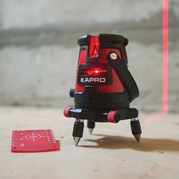 Laserski nivelator Prolaser Set crveni K875H Kapro - Slika 5