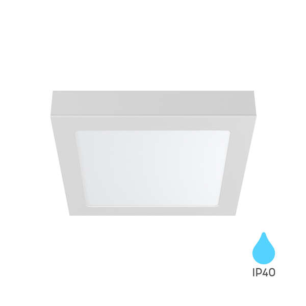 LED panel 12W kvadratni beli IP40 3000K - Slika 7