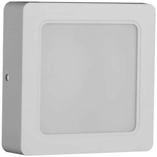 LED panel kvadratni nadgradni 12W plastični 4000K - Slika 1