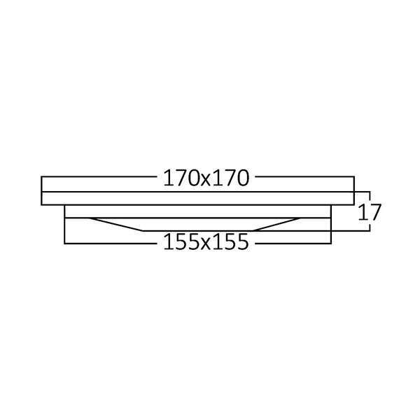 LED panel ugradni 12W 6INC 6500K beli - Slika 4