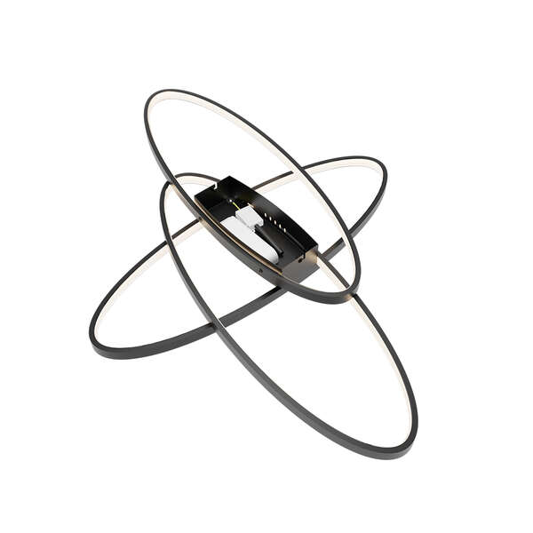 Led plafonjera crna 72W sa daljinskim upravljanjem IP20 - Slika 6