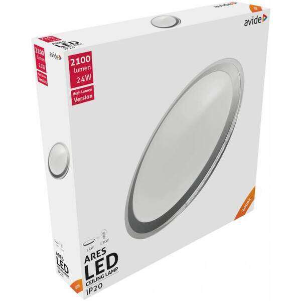 LED plafonjera Oyster Cordelia 18W 330x100mm 3000K - Slika 2