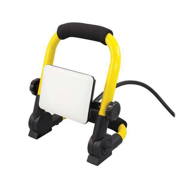 LED reflektor na stalku 6500K IP44 crno-žuti 1000lm 50W - Slika 1