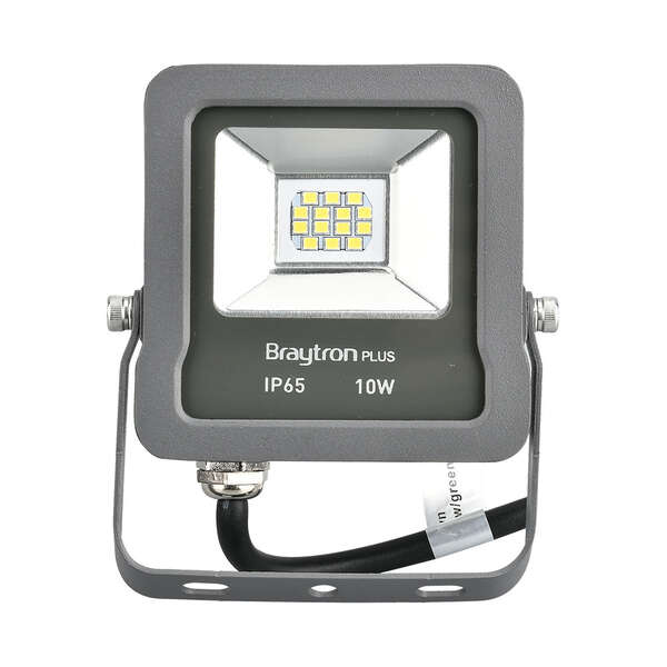 Led reflektor sivi 10W 6500K IP65 - Slika 3