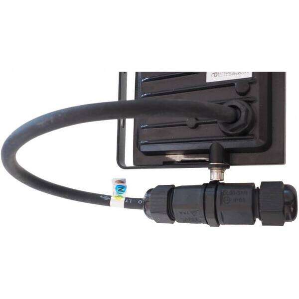 LED reflektor SMD quick conn. 20W 4000K NW 1600lm crna - Slika 2