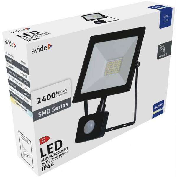 LED reflektor SMD Value Slim 20W 6400K CW sa senzorom - Slika 2