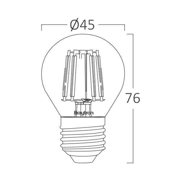 LED sijalica 4W E27 2700K - Slika 4