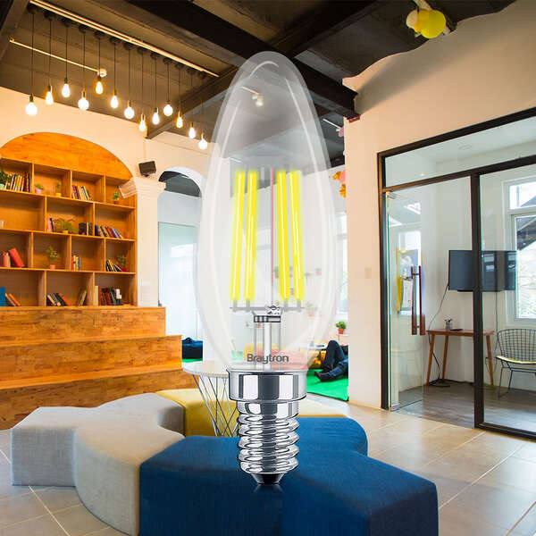 LED sijalica 6W 3000K E14 - Slika 2