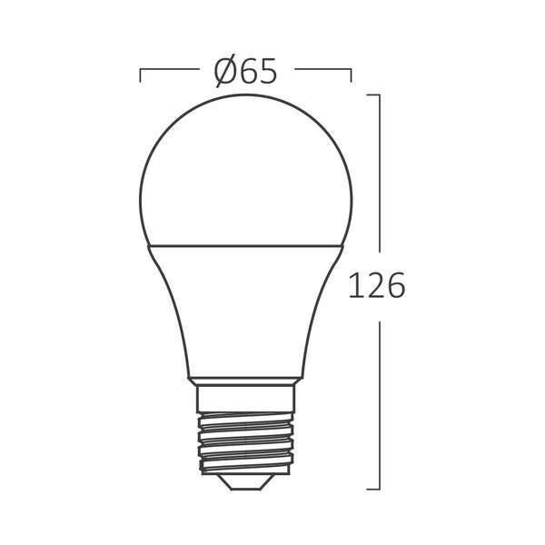 LED sijalica A70 16W 6500K E27 - Slika 3