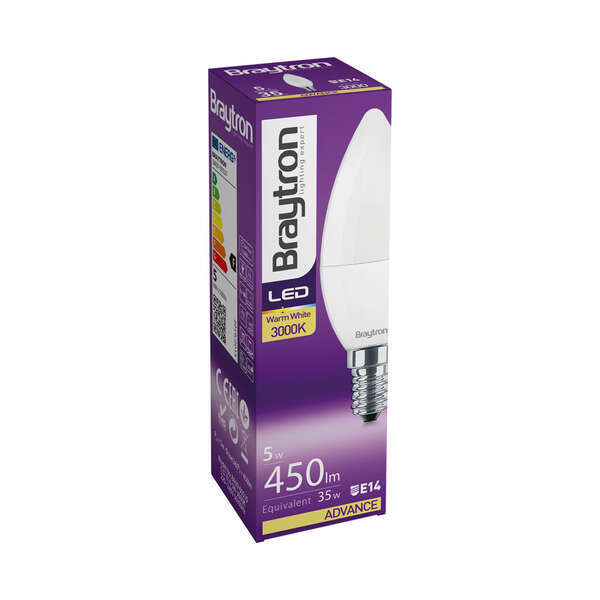 LED sijalica C37 5W 6500K E14 - Slika 3