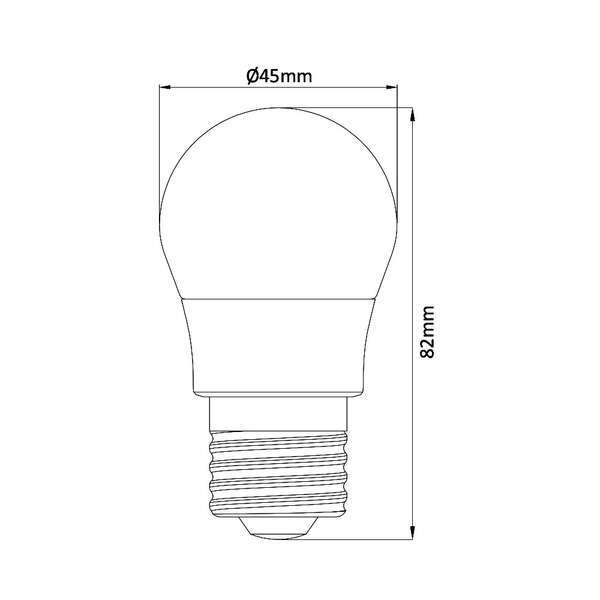 LED sijalica G45 5W 6500K E27 - Slika 4