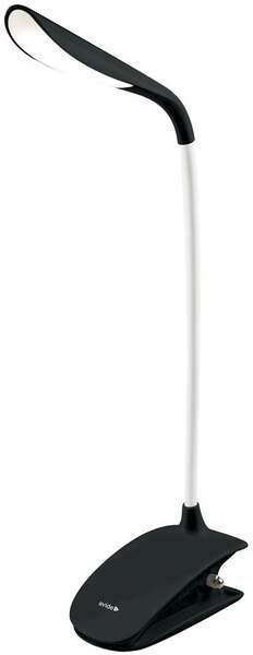 LED stona lampa 1.5W Clip crna sa adapterom Avide - Slika 1