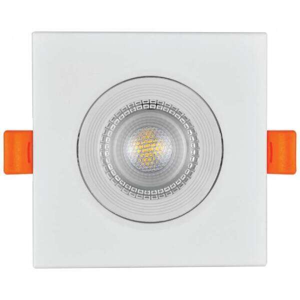 LED ugradna kvadratna spot lampa 5W IP20 6400K Bela - Slika 1