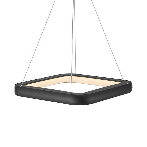 Led visilica kvadratna crna 46W-3U1-IP20 - Slika 3