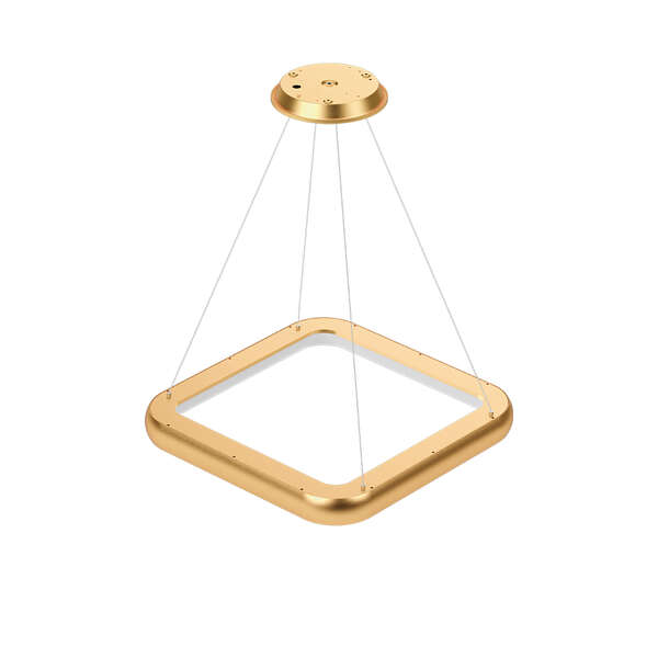 Led visilica kvadratna zlatna 46W-3U1-IP20 - Slika 6