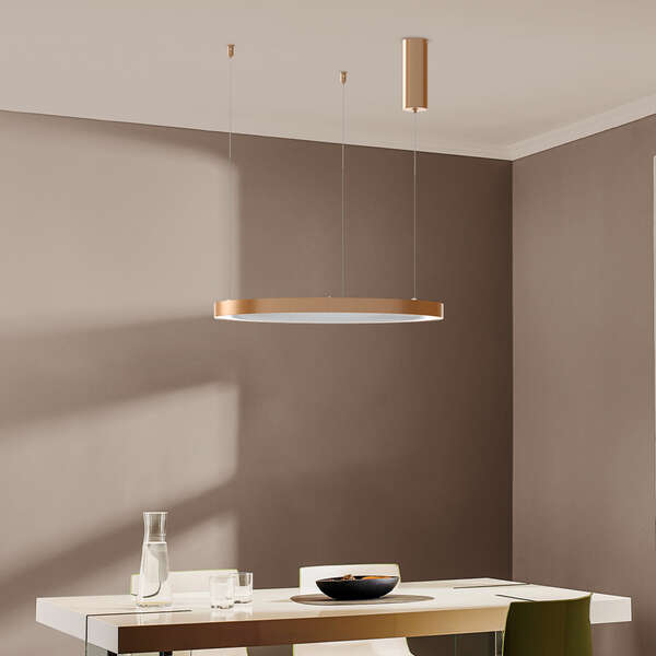 Led visilica okrugla zlatna 46W-3U1-IP20 - Slika 6