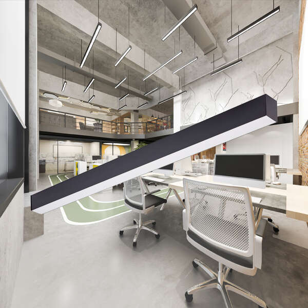 Linearna svetiljka 2MT 60W 6500K crna - Slika 2