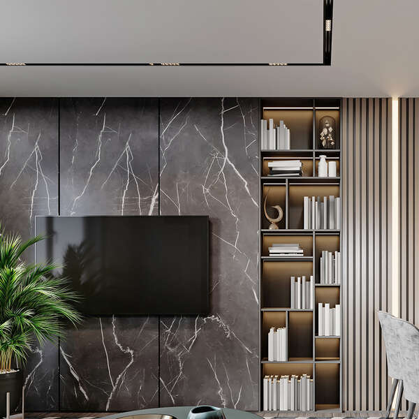 Magnetna linearna svetiljka 24W 3000K crna - Slika 2