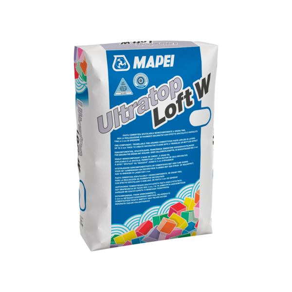 Dekorativna cementna pasta Mapei Ultratop Loft W 20kg - Slika 1