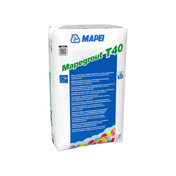 Tiksotropni malter za sanaciju Mapei Mapegrout T40 25kg - Slika 1