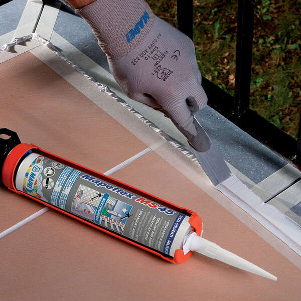 Masa za zaptivanje i lepak 300ml bela MAPEFLEX MS 45 Mapei - Slika 2