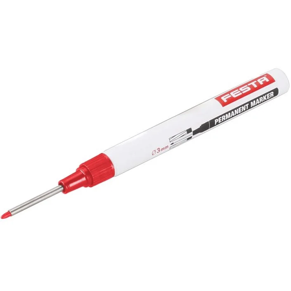 Marker permanentni tanki - crveni FESTA - Slika 1