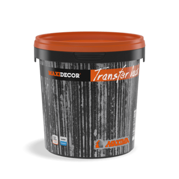 MAXIDECOR Transfer Lack lak za metalik zidnu foliju 1L - Slika 1